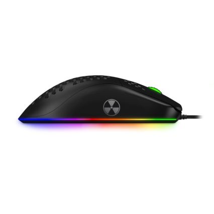 CONNECT IT CMO-5511-BK - LED RGB Trådad gamingmus 200-12800 DPI svart
