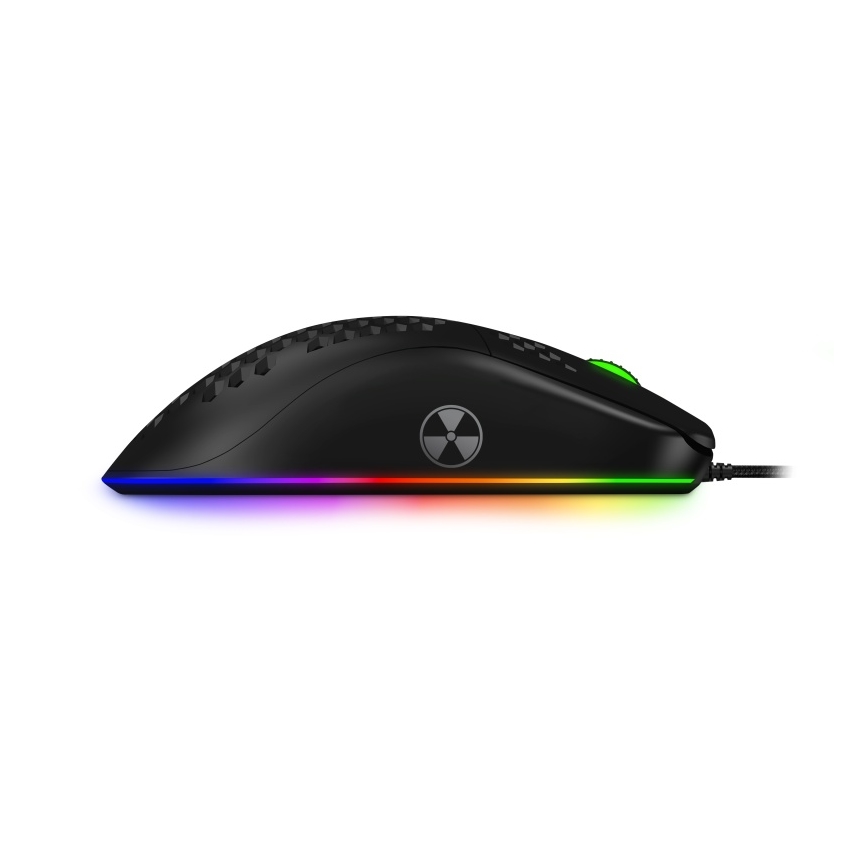CONNECT IT CMO-5511-BK - LED RGB Trådad gamingmus 200-12800 DPI svart