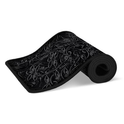 CONNECT IT CMP-1110-LG - Skrivbordsunderlägg för tangentbord och mus 88,6x24,5 cm svart/grön