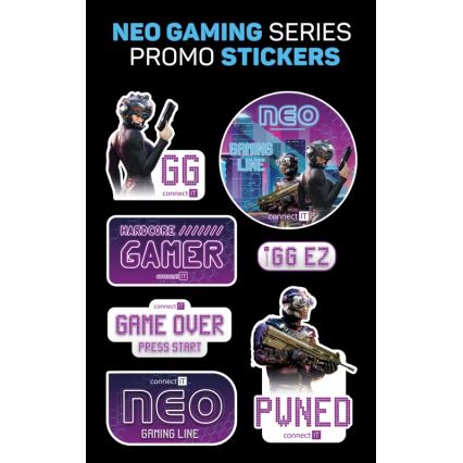 CONNECT IT CMP-3100-LG - LED RGB Gaming tangentbord och musmatta 80x30 cm svart