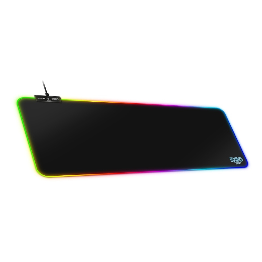 CONNECT IT CMP-3100-LG - LED RGB Gaming tangentbord och musmatta 80x30 cm svart