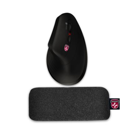 CONNECT IT CMP-4010-BK - Vriststöd med bollfyllning