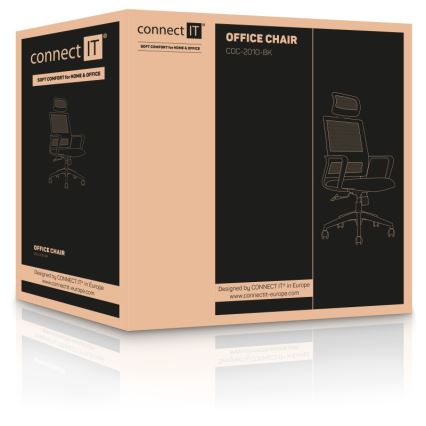 CONNECT IT COC-2010-BK - Kontorsstol ForHealth GamaPro svart