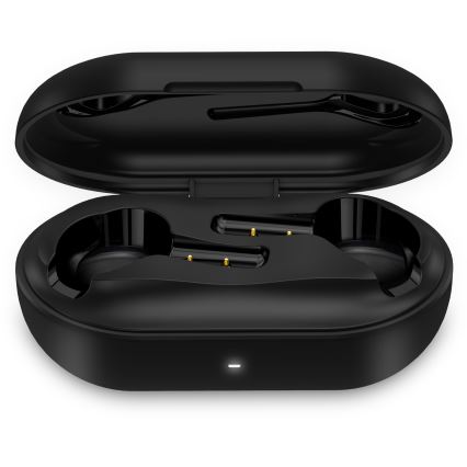 CONNECT IT HEP-5300-BK - Trådlösa hörlurar Med en mikrofon 300 mAh + 2x 35 mAh svart