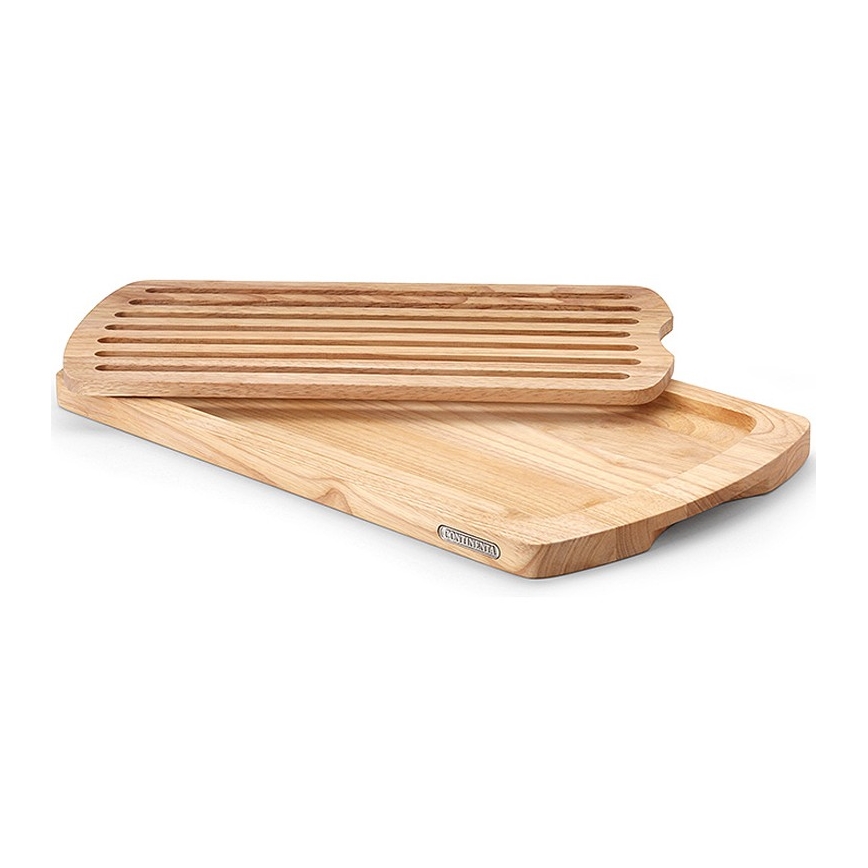 Continenta C3078 - Skärbräda för kök för bread 45x26 cm gummifikon