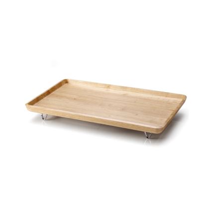 Continenta C3245 - Sängbricka 53x32 cm av gummiträ