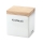 Continenta C3921 - Ceramic food box med lock 14x12x15,5 cm gummifikon