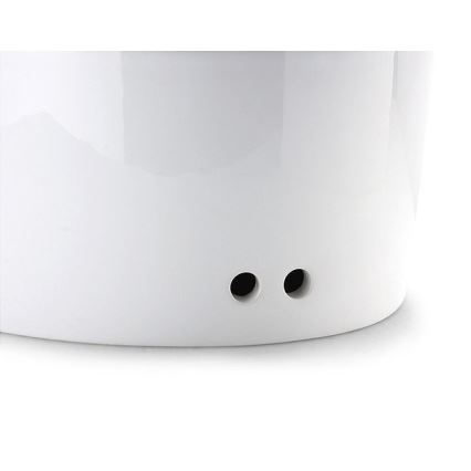 Continenta C3930 - Brödbehållare 13,5x30 cm vit/beige