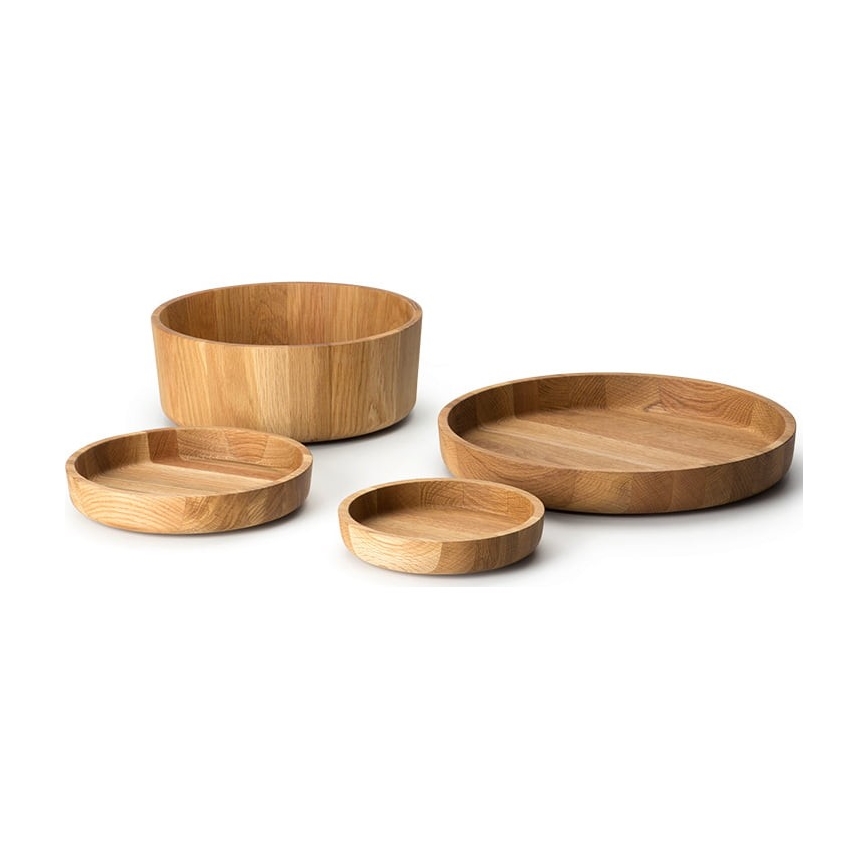Continenta C4135 - Wooden bowl 38x5,4 cm ek