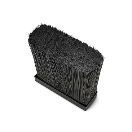 Continenta C4251- Knivställ with a flexi insert and compartment 31x8x24,5 cm valnöt