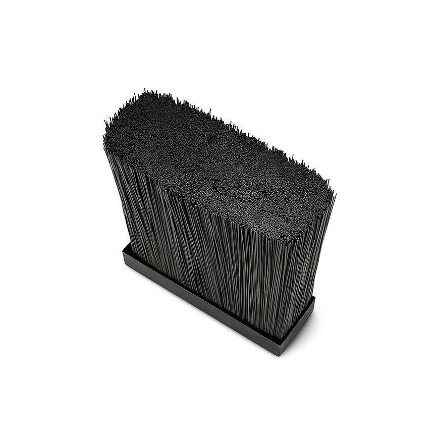 Continenta C4251- Knivställ with a flexi insert and compartment 31x8x24,5 cm valnöt