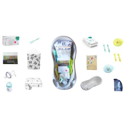 COSING - 16-delars startset för nyfödda, grå