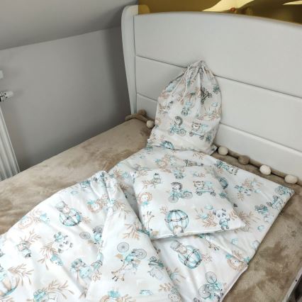 COSING - Resesovsäck med kudde Zoo