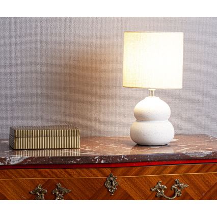 Cottex - Bordslampa LUCIE 1xE14/8W/230V krämfärgad