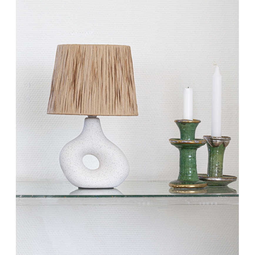 Cottex - Bordslampa LUKE 1xE14/8W/230V krämvit