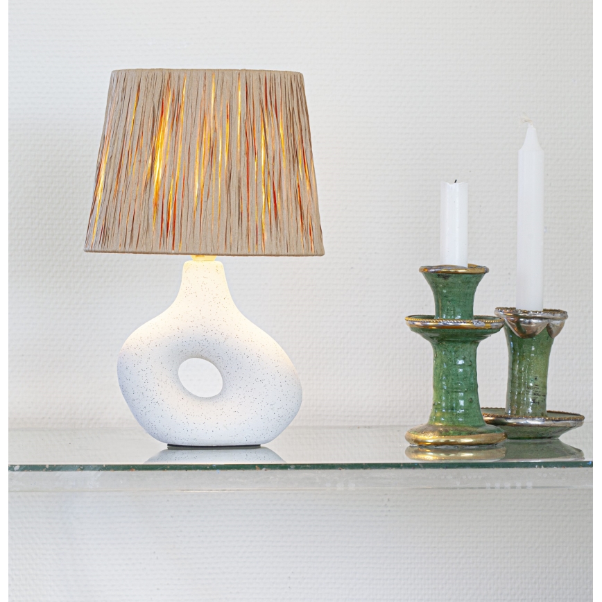 Cottex - Bordslampa LUKE 1xE14/8W/230V krämvit