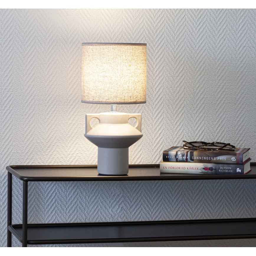 Cottex - Bordslampa MATEO 1xE14/8W/230V beige