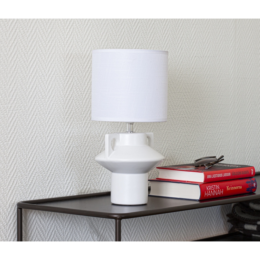 Cottex - Bordslampa MATEO 1xE14/8W/230V vit