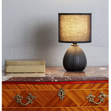 Cottex - Bordslampa MADISON 1xE14/8W/230V svart