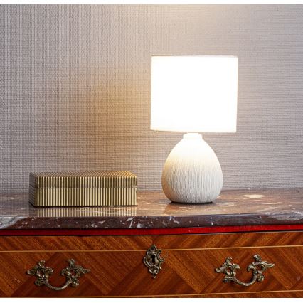 Cottex - Bordslampa MADISON 1xE14/8W/230V krämvit