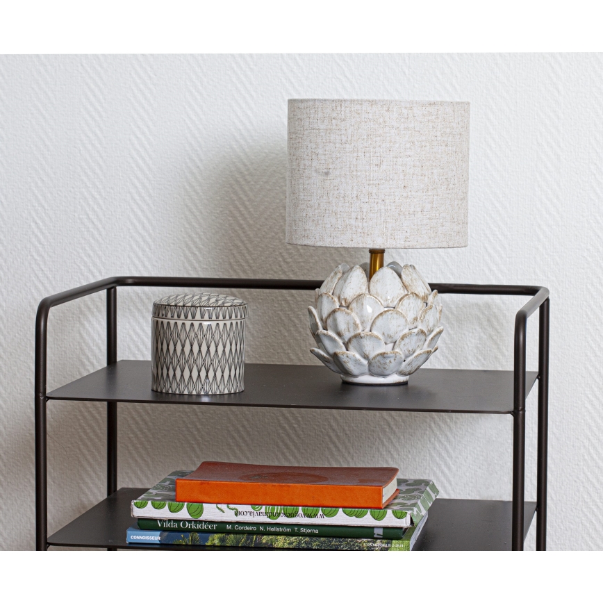 Cottex - Bordslampa ROSANNA 1xE14/8W/230V krämfärgad