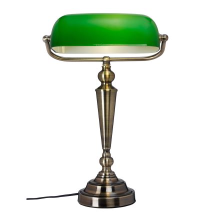 Cottex - Bordslampa THE BANKER 1xE27/60W/230V