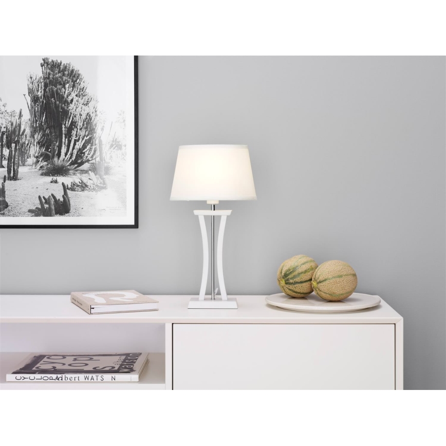 Cottex - Bordslampa NEW CHELSEA 1xE14/40W/230V vit