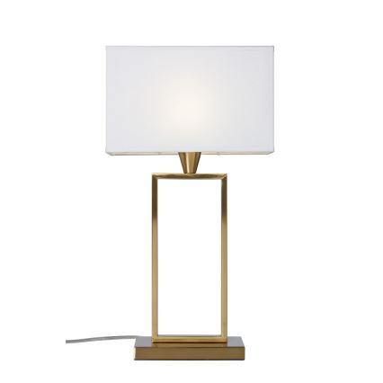 Cottex - Bordslampa KENSINGTON 1xE14/40W/230V guldfärgad