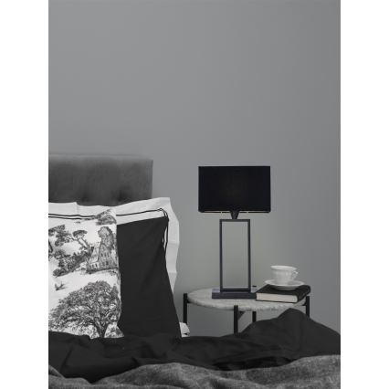 Cottex - Bordslampa KENSINGTON 1xE14/40W/230V svart