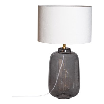 Cottex - Bordslampa BLAKE 1xE27/8W/230V grå