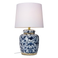 Cottex - Bordslampa KLASSISK 1xE14/40W/230V blå