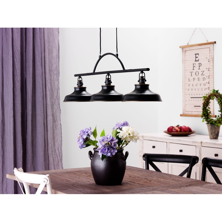 Cottex - Takpendel med kabel NEW HAVEN 3xE14/40W/230V