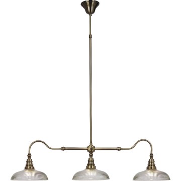 Cottex - Taklampa på stång SNOOKER 3xE27/60W/230V