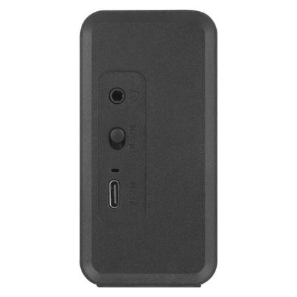 DAB DAB+ FM-radio 3W/5V/4xAA svart