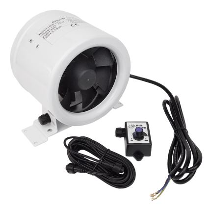 Dalap 24MF150 - Kanalfläkt med energieffektiv motor och varvtalsreglering MF 150 EC 40W/230V