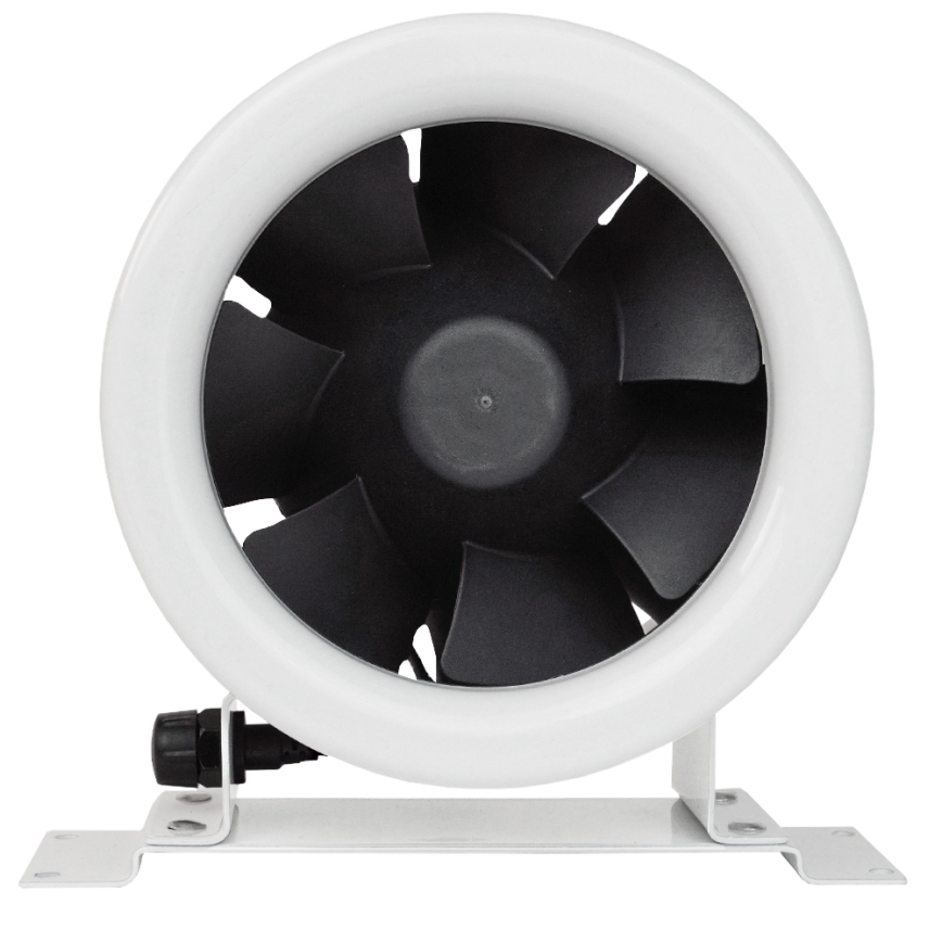 Dalap 24MF200 - Kanalfläkt med energieffektiv motor och varvtalsreglering MF 200 EC 75W/230V