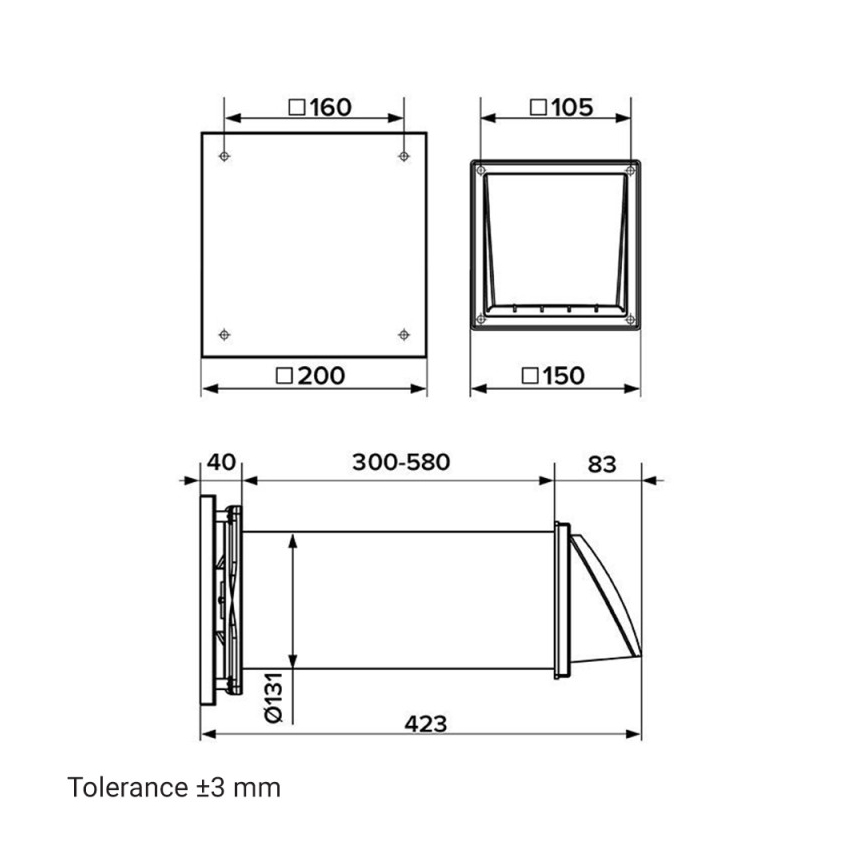 Dalap 24ZH01 - Rumsrekuperator HERO 9,4W/230V