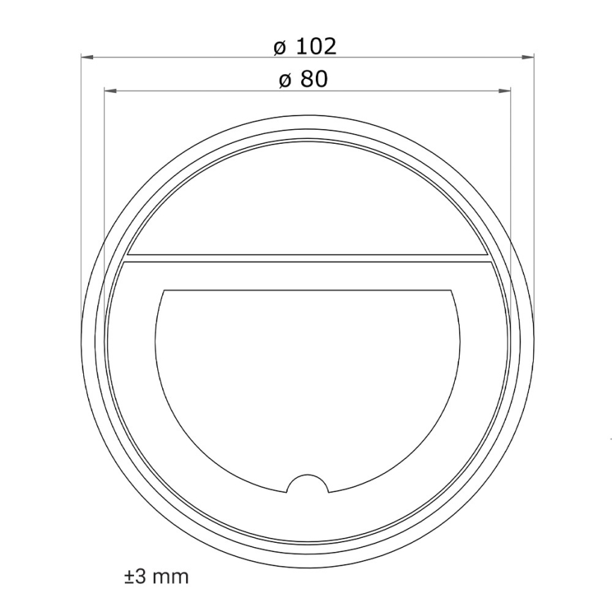 Dalap 2990 - Lukt- och ångtät backventil för ventilationskanaler GBV 100