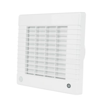 Dalap 41117 - Axialfläkt med automatiskt spjäll 125 LV 12 22W/12V