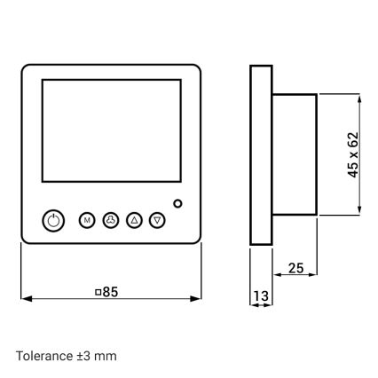 Dalap 55560 - Rumsåtervinningsaggregat ZEPHIR SIMPLE 4,3W/230V