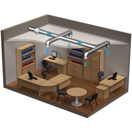 Dalap 8207 - Axialfläkt AP PROFI 125 29W/230V