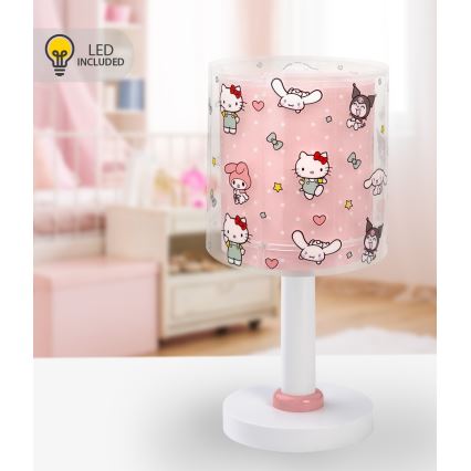 Dalber 41251 - LED-lampa för barn HELLO KITTY&FRIENDS 1xG4/4W/230V rosa