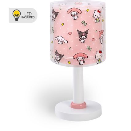 Dalber 41251 - LED-lampa för barn HELLO KITTY&FRIENDS 1xG4/4W/230V rosa