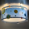 Dalber 41346 - Takbelysning för barn PLANETS 2xE27/60W/230V