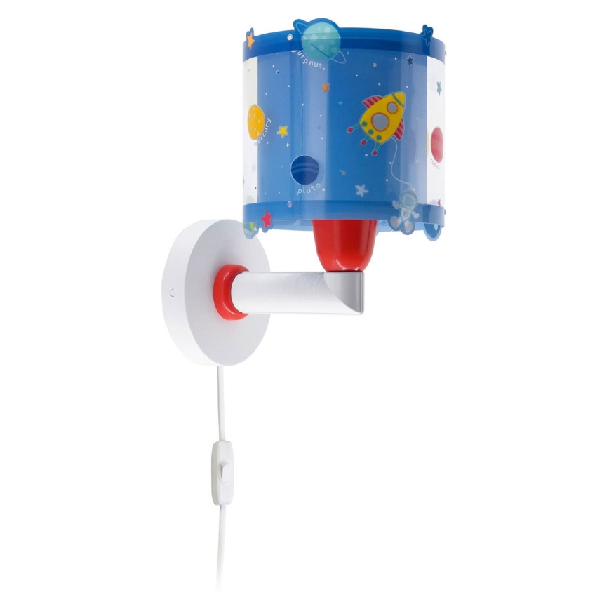 Dalber 41349 - Vägglampa för barn PLANETS 1xE27/15W/230V