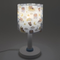 Dalber 41571T - LED-barnlampa BABY TEDDY 1xG4/4W/230V blå