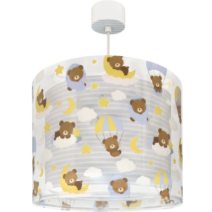 Dalber 41572T - Barnlampa BABY TEDDY 1xE27/15W/230V blå