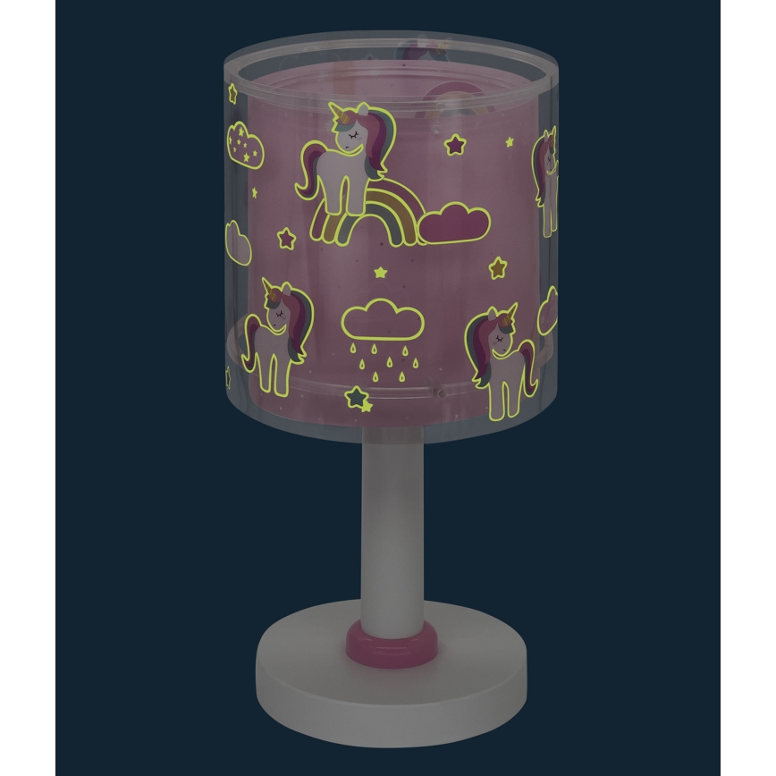 Dalber 41591 - Lampa för barn UNICORNS 1xE14/60W/230V