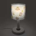 Dalber 41761E - LED-barnlampa KAWAII FRIENDS 1xG4/4W/230V grå