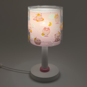 Dalber 41761S - LED-barnlampa KAWAII FRIENDS 1xG4/4W/230V rosa